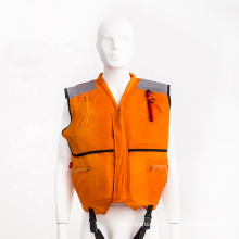 marine ship combat rescue life jacket with co2 cylinder